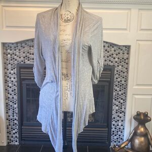 Cha Cha Vente wrap open cardigan, size large, good used condition